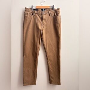 Banana Republic SKINNY TRAVELER PANT 36 x 32 Colour: Khaki Brown